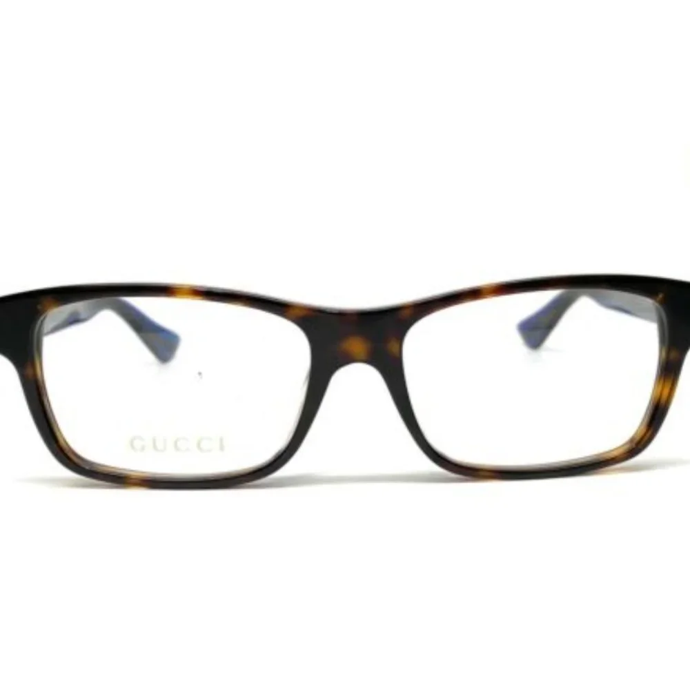 Gucci Men's Havana and Blue Eyeglasses!